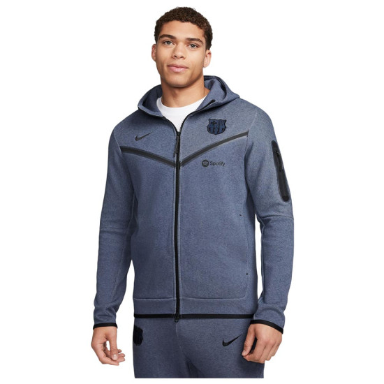 Nike Ανδρική ζακέτα F.C. Barcelona Tech Fleece Windrunner Third